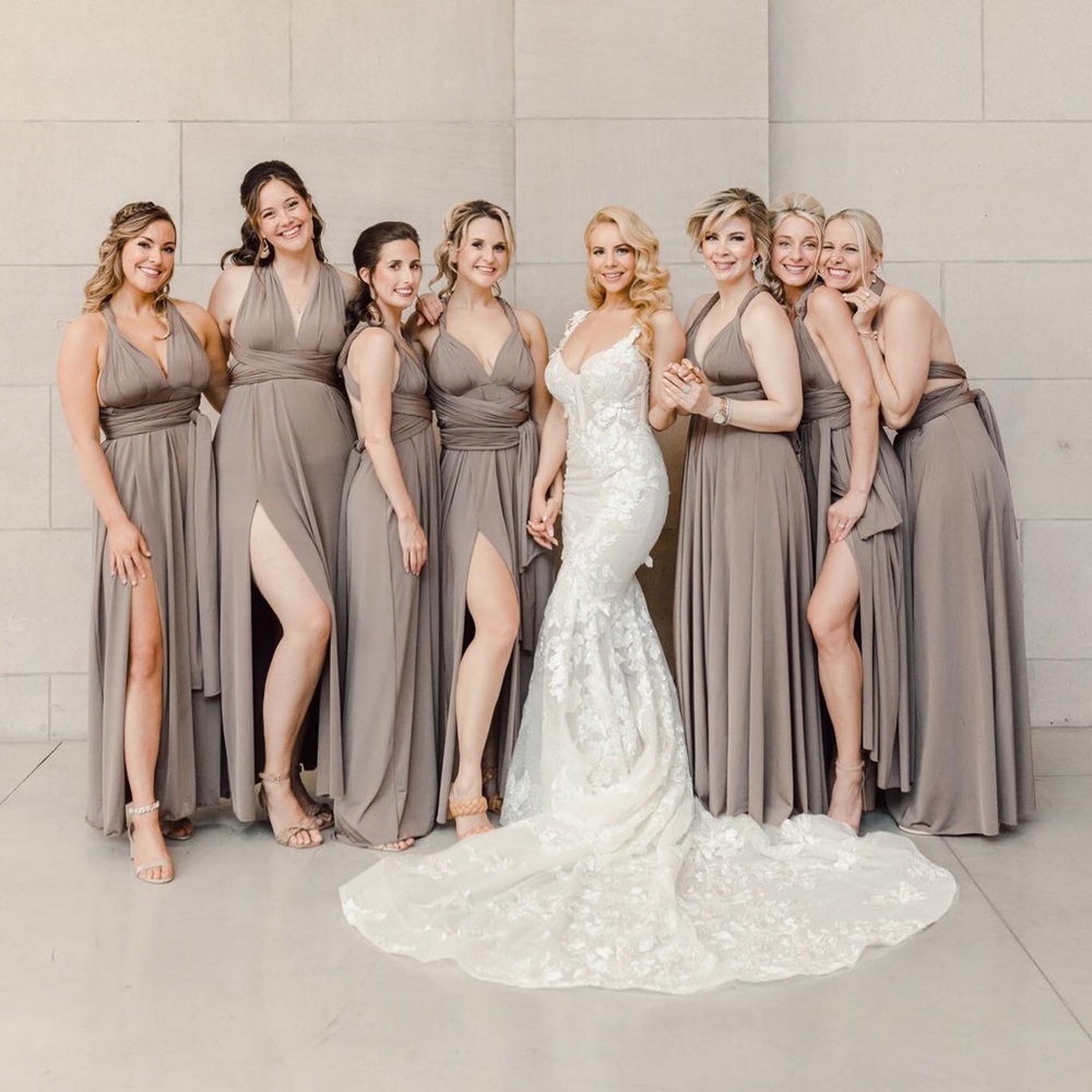 TwoBirds New York Bridesmaids dresses.
